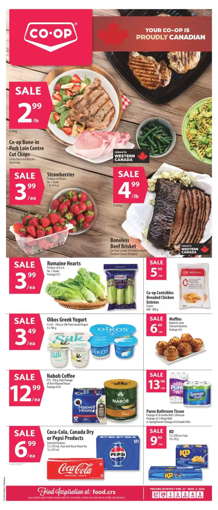 Co-op Food catalogue in Grande Prairie | Weekly Specials | 2025-02-27 - 2025-03-05