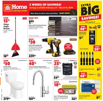 Home Hardware catalogue in Banff | Special offers for you | 2025-02-27 - 2025-03-12