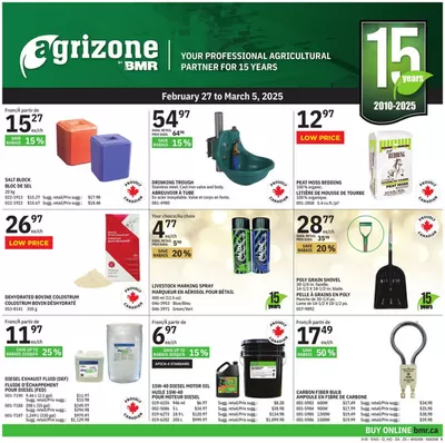 Garden & DIY offers in Saint-Georges | Great discounts on selected products in BMR | 2025-02-27 - 2025-03-05