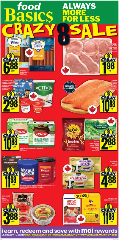 Food Basics catalogue in Mississauga | Discover attractive offers | 2025-02-27 - 2025-03-05