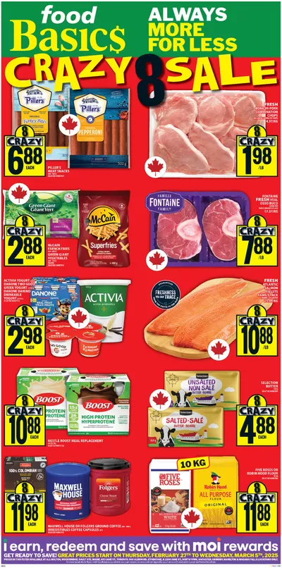 Food Basics catalogue in Toronto | Attractive special offers for everyone | 2025-02-27 - 2025-03-05