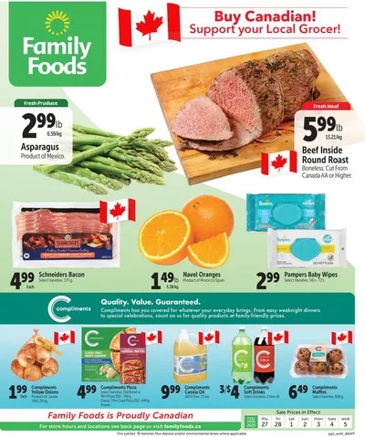 Grocery offers in Fort McMurray | Family Foods weekly flyer in Family Foods | 2025-02-27 - 2025-03-05