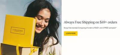 Pharmacy & Beauty offers in Coquitlam | Always Free Shipping on $49+ orders in L'Occitane | 2025-02-27 - 2025-03-13