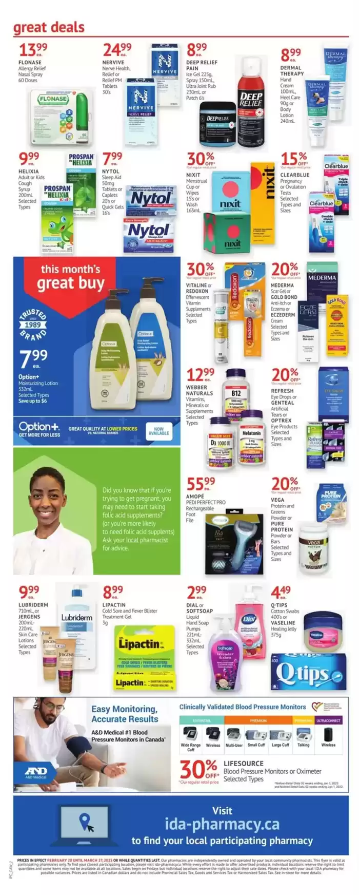 IDA Pharmacy catalogue in Nanaimo | Current deals and offers | 2025-02-28 - 2025-03-27