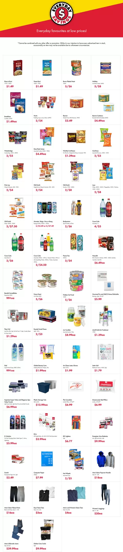 Grocery offers in Fort Frances | Everyday Savings in The Bargain Shop | 2025-02-28 - 2025-03-14