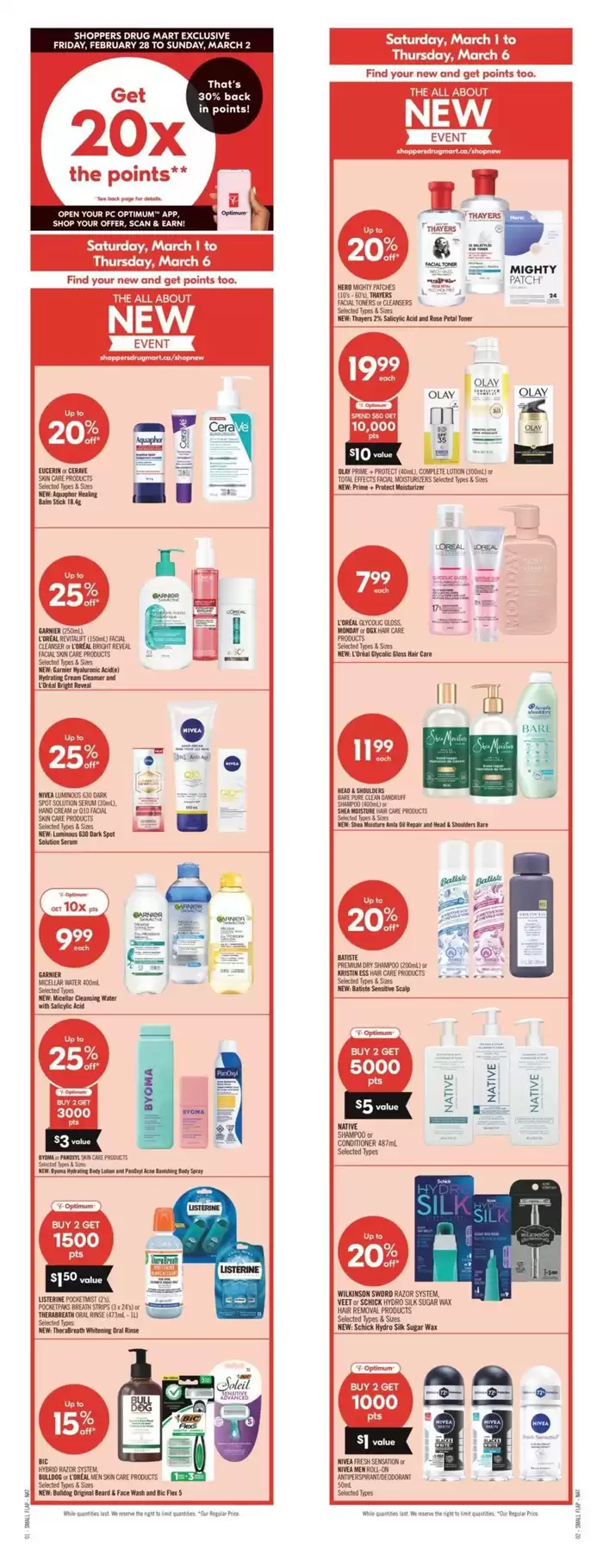 Shoppers Drug Mart catalogue in Red Deer | Great offer for bargain hunters | 2025-03-01 - 2025-03-06