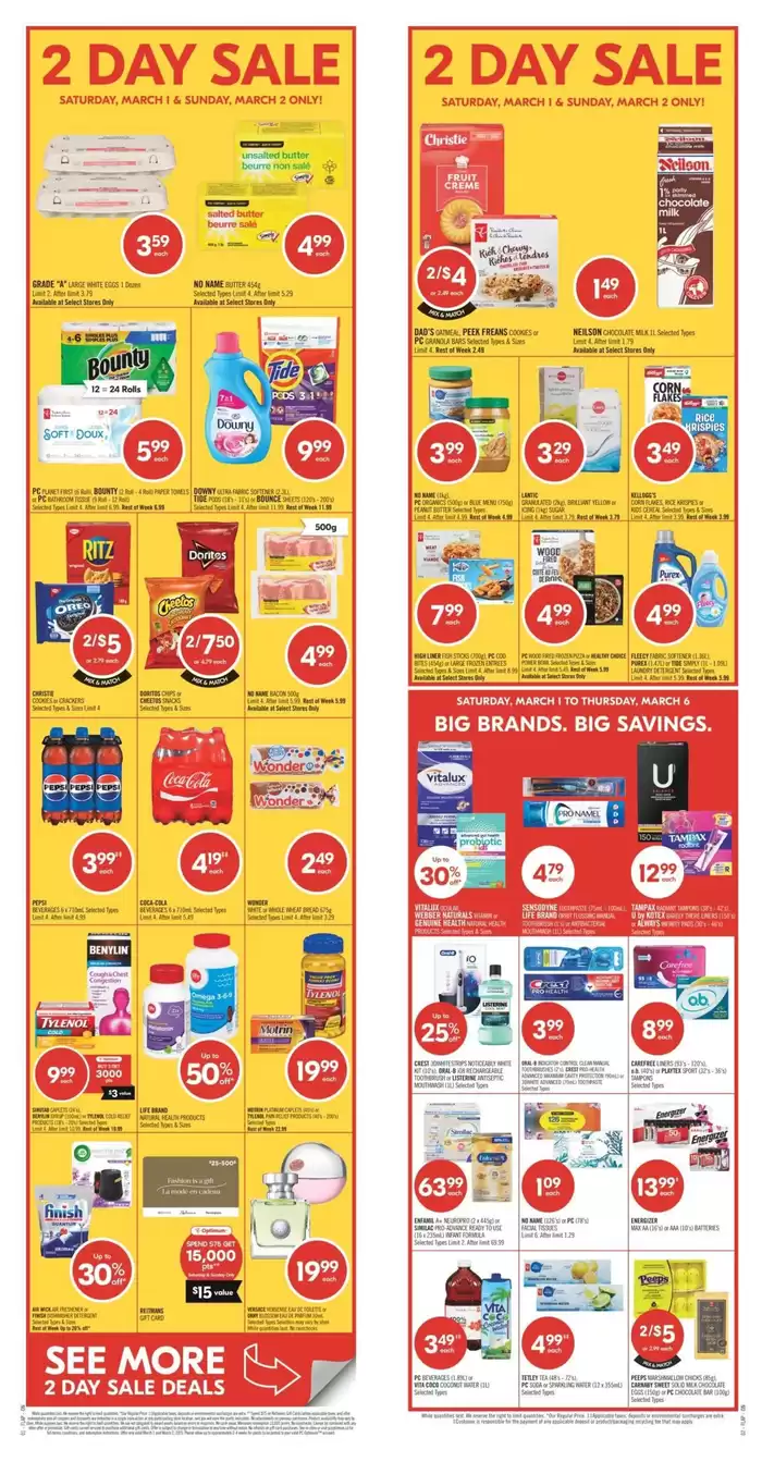 Shoppers Drug Mart catalogue in Toronto | Top offers for smart savers | 2025-03-01 - 2025-03-06