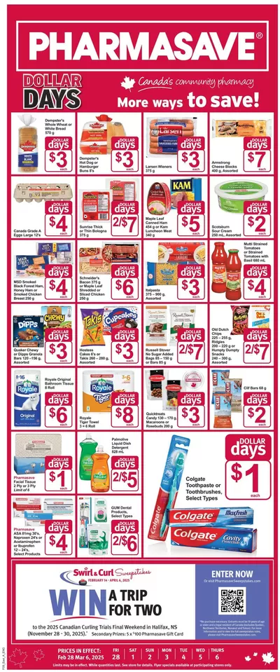 Pharmacy & Beauty offers in Charlottetown (Prince Edward Island) | Pharmasave weekly flyer in Pharmasave | 2025-02-28 - 2025-03-06