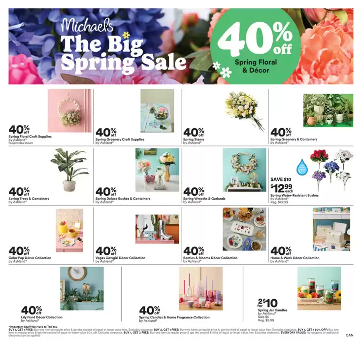 Michaels catalogue in Okotoks | 2/28 Weekly Ad Canada | 2025-02-28 - 2025-03-06