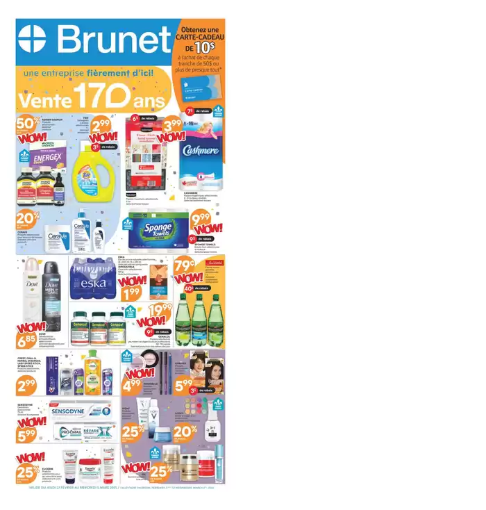 Brunet catalogue in Gatineau | Flyer | 2025-02-27 - 2025-03-05