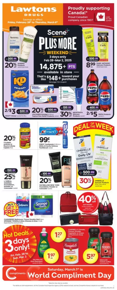 Lawtons Drugs catalogue | Great discounts on selected products | 2025-02-28 - 2025-03-06