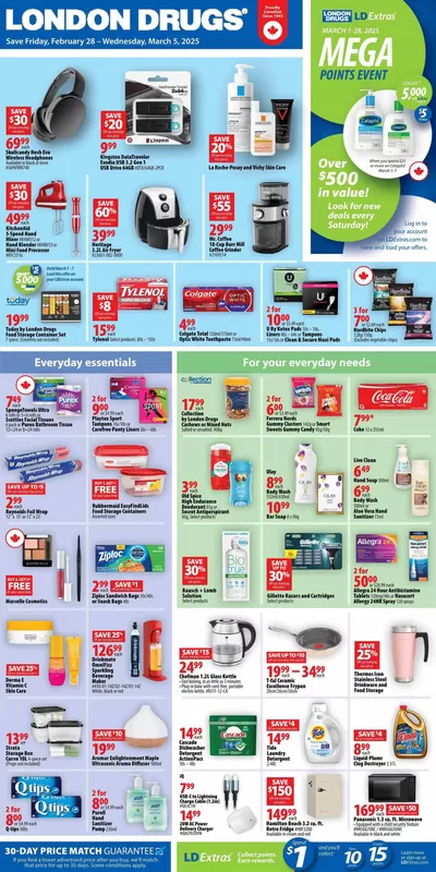 Pharmacy & Beauty offers in Coquitlam | London Drugs Weekly ad in London Drugs | 2025-02-28 - 2025-03-05