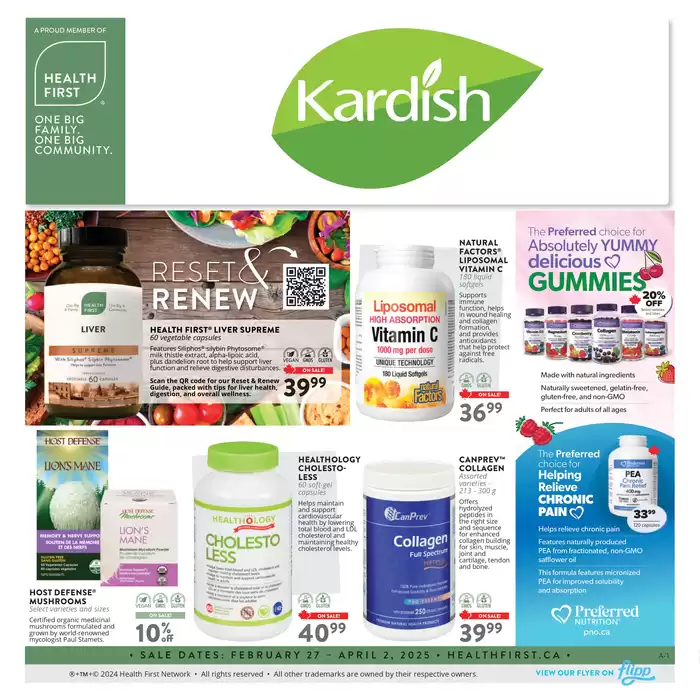 Kardish catalogue in Kanata | Current deals and offers | 2025-02-28 - 2025-04-02