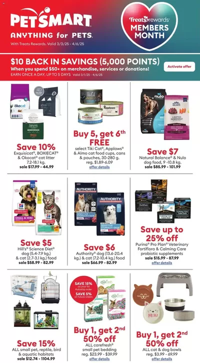 Petsmart catalogue in Prince Albert | Petsmart weekly flyer | 2025-03-03 - 2025-04-06