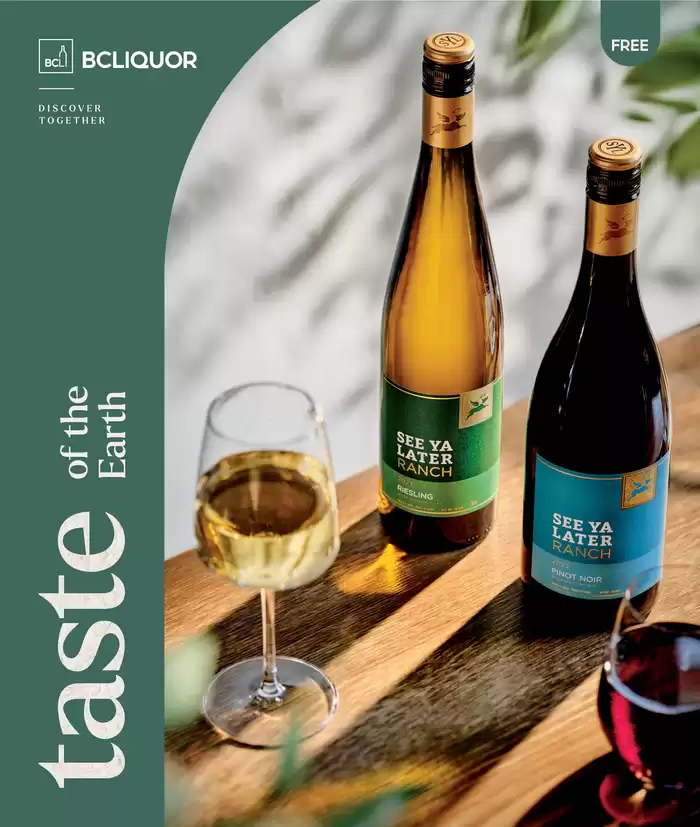 BC Liquor Stores catalogue in Kitimat | Taste Of The Earth | 2025-03-03 - 2025-06-21