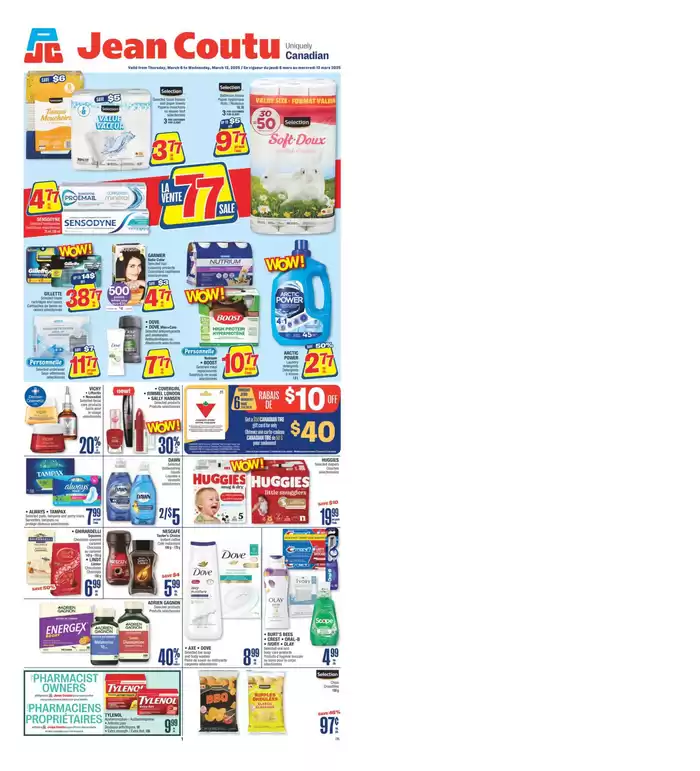 Jean Coutu catalogue in Quebec | Save now with our deals | 2025-03-06 - 2025-03-12