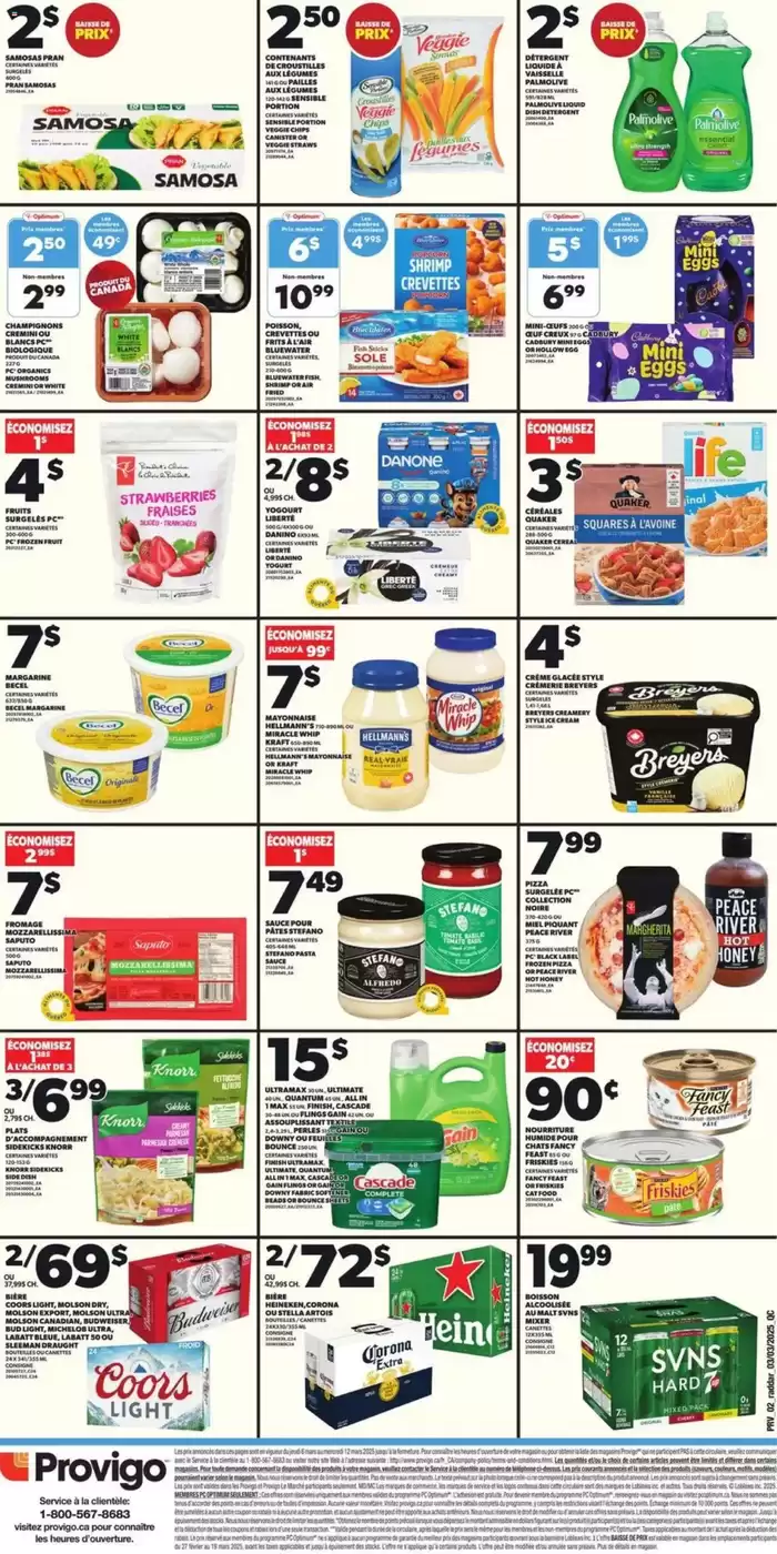 Provigo catalogue in Montreal | Top deals and discounts | 2025-03-06 - 2025-03-12