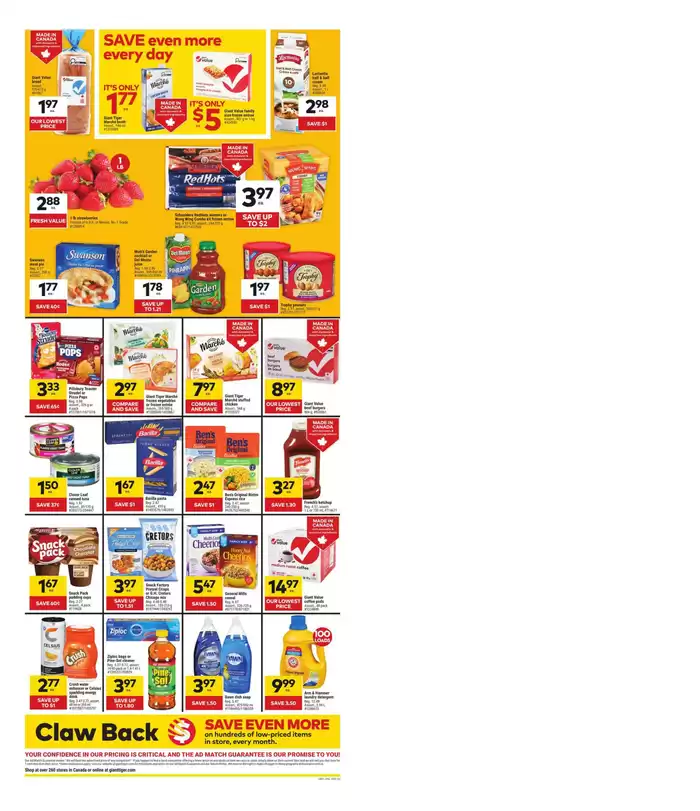 Giant Tiger catalogue in Burlington | Top deals for all customers | 2025-03-05 - 2025-03-11