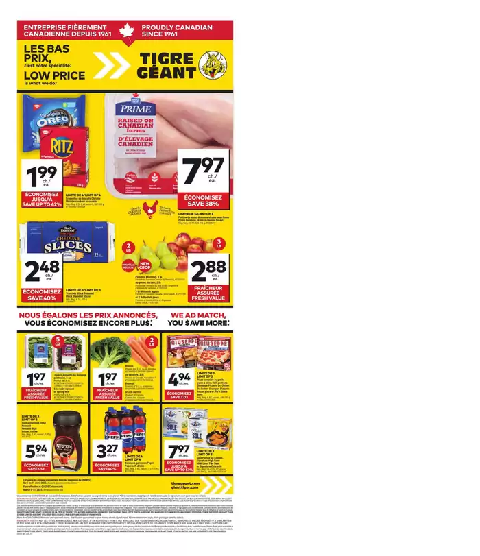 Giant Tiger catalogue in Saint-Lambert | Save now with our deals | 2025-03-05 - 2025-03-11