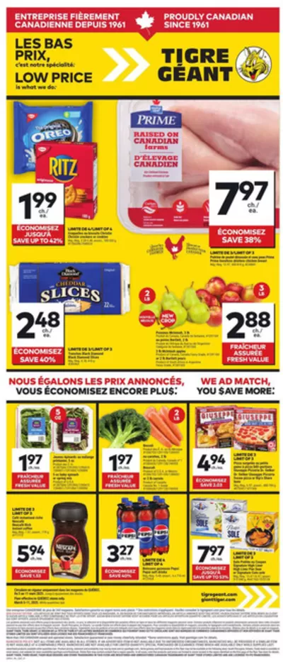 Giant Tiger catalogue in Mont-Laurier | Save now with our deals | 2025-03-05 - 2025-03-11