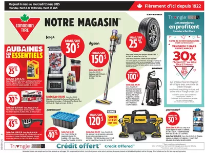 Canadian Tire catalogue in Montreal | Discounts and promotions | 2025-03-06 - 2025-03-12