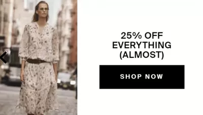 Clothing, Shoes & Accessories offers in Toronto | 25% Off Everything in Reitmans | 2025-03-04 - 2025-03-18