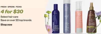 Pharmacy & Beauty offers in Kingston | 4 For $30 Hair Care in Sally Beauty | 2025-03-04 - 2025-03-18