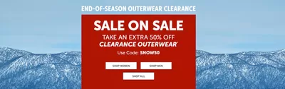 Clothing, Shoes & Accessories offers in Sault Ste. Marie | Extra 50% Off Sale in Eddie Bauer | 2025-03-04 - 2025-03-18