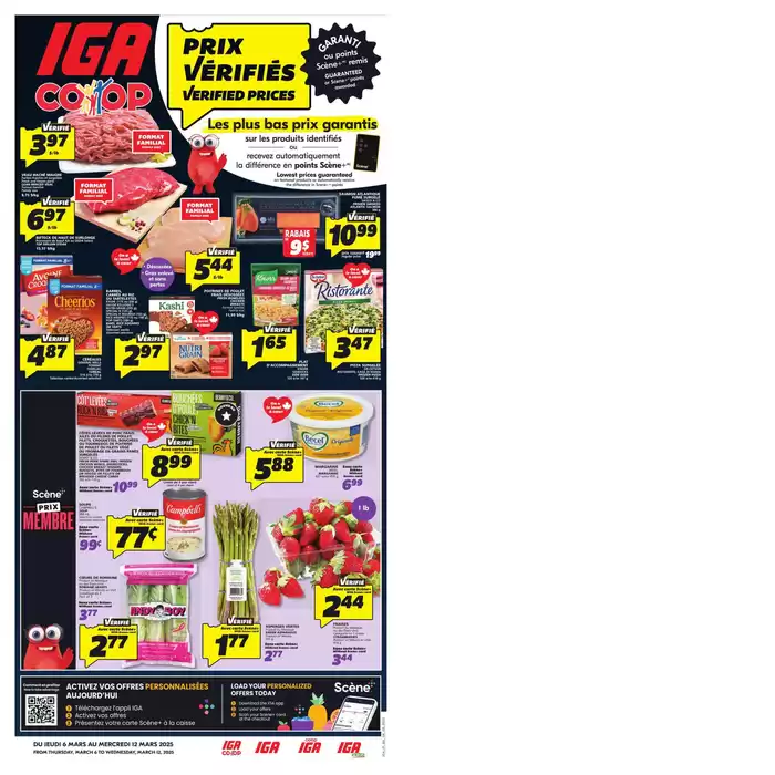 IGA Extra catalogue in Sherbrooke QC | Offers for bargain hunters | 2025-03-06 - 2025-03-12