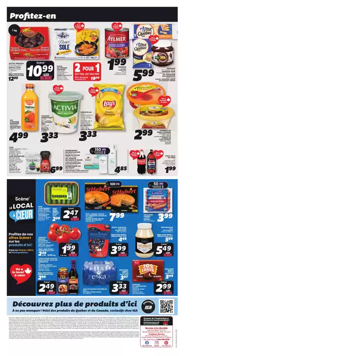 IGA Extra catalogue in Sherbrooke QC | Offers for bargain hunters | 2025-03-06 - 2025-03-12