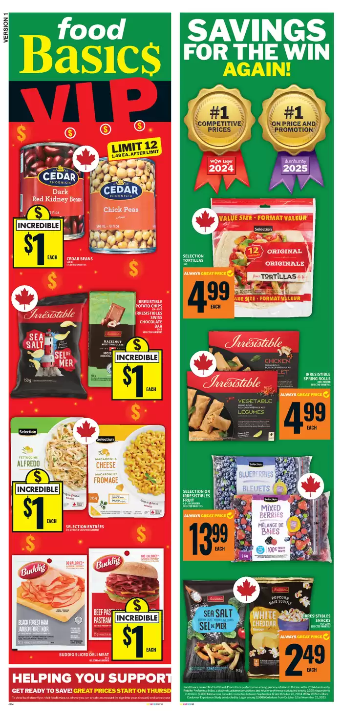 Food Basics catalogue in Oshawa | Discounts and promotions | 2025-03-06 - 2025-03-12