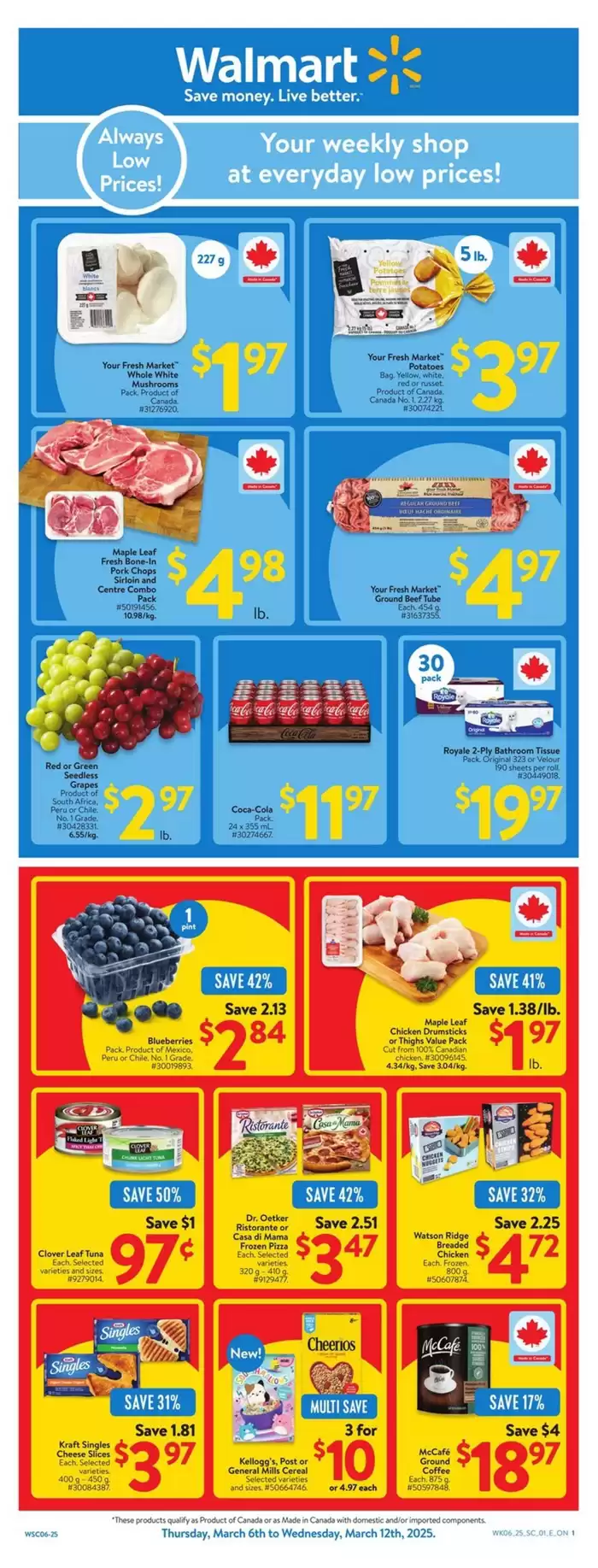 Walmart catalogue in Richmond Hill | Walmart flyer | 2025-03-06 - 2025-03-12