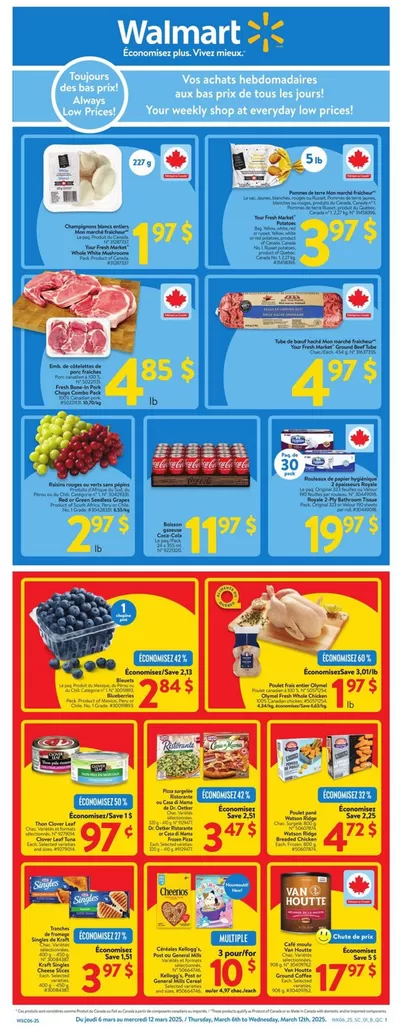 Walmart catalogue in Edmonton | Top deals and discounts | 2025-03-06 - 2025-03-13