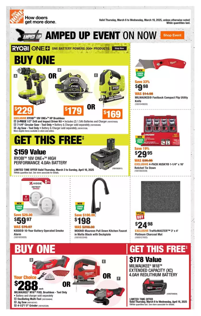 Home Depot catalogue in Windsor (Ontario) | Flyer_CP | 2025-03-06 - 2025-03-19