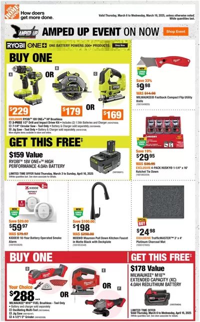 Home Depot catalogue in Trois-Rivières | Current special promotions | 2025-03-06 - 2025-03-19