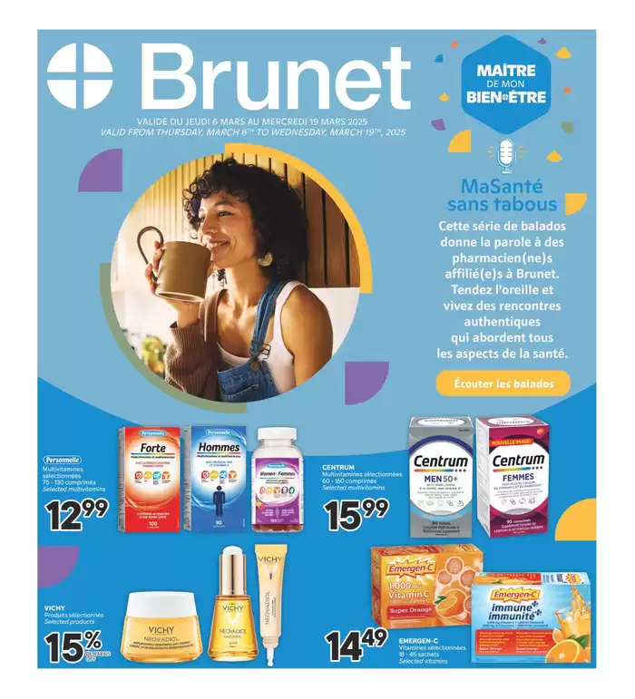 Brunet catalogue in Quebec | Offers for bargain hunters | 2025-03-06 - 2025-03-19