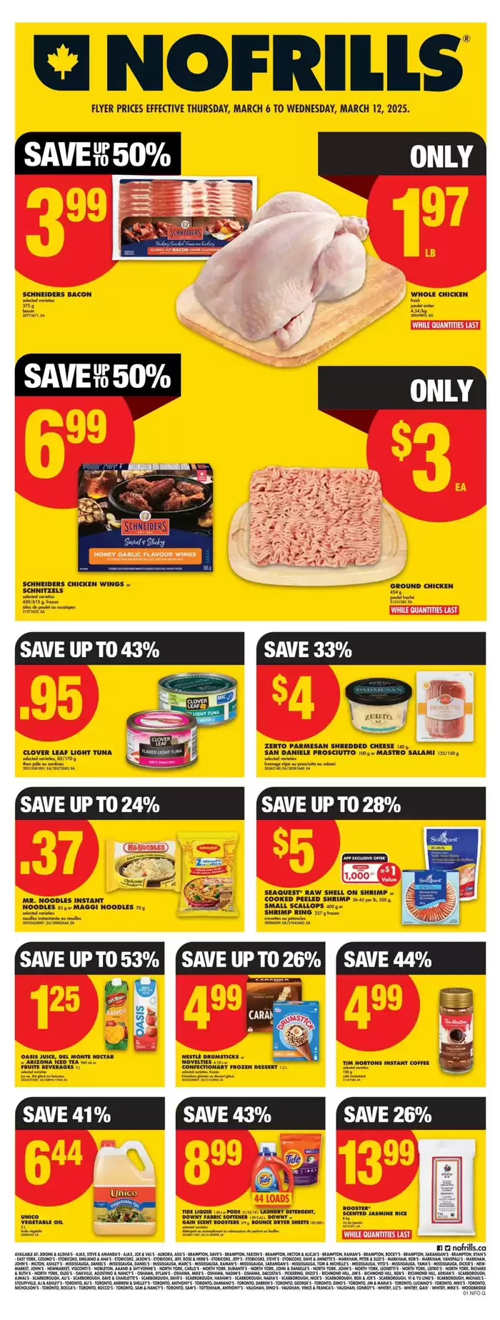 No Frills catalogue in Ottawa | No Frills Weekly ad | 2025-03-06 - 2025-03-12