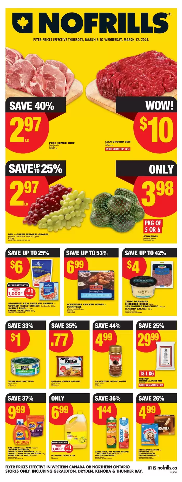 No Frills catalogue in Kitimat | Great discounts on selected products | 2025-03-06 - 2025-03-12