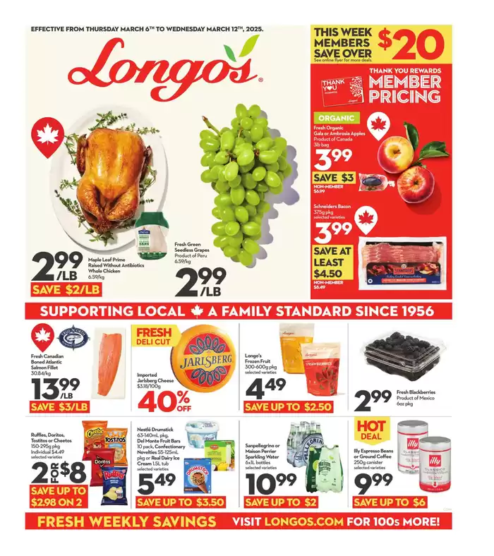 Longo's catalogue in Milton | Our best bargains | 2025-03-06 - 2025-03-12