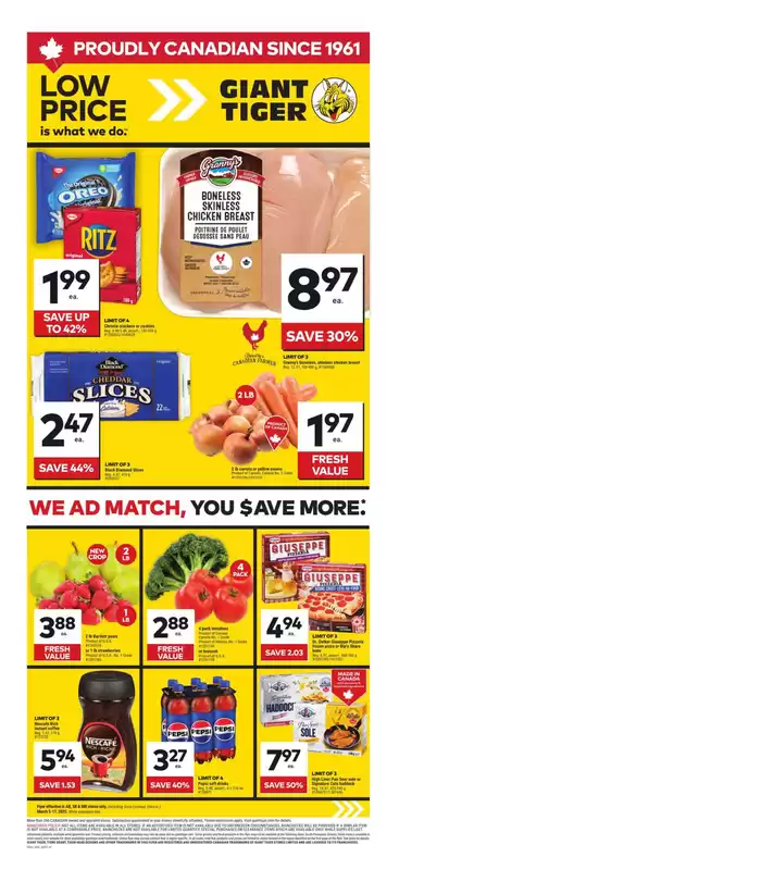 Giant Tiger catalogue in Winnipeg | Weekly Flyer | 2025-03-05 - 2025-03-11