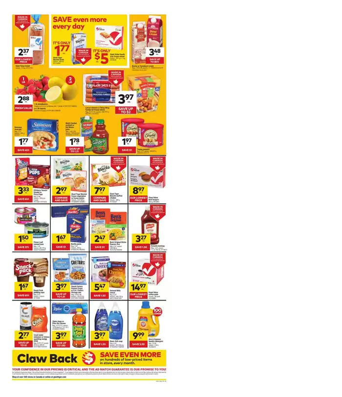 Giant Tiger catalogue in Borden-Carleton | Top deals and discounts | 2025-03-05 - 2025-03-11