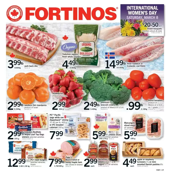 Fortinos catalogue in Hamilton | Fortinos weekly flyer | 2025-03-06 - 2025-03-12