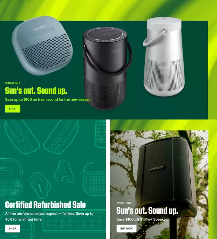 Bose catalogue in Vancouver | Current deals and offers | 2025-03-05 - 2025-03-19