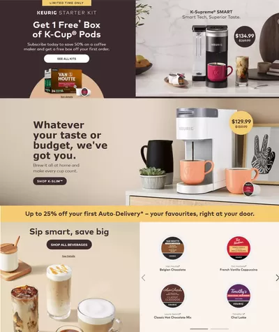 Grocery offers in Courtenay | Special Offers For You in Keurig | 2025-03-05 - 2025-03-19