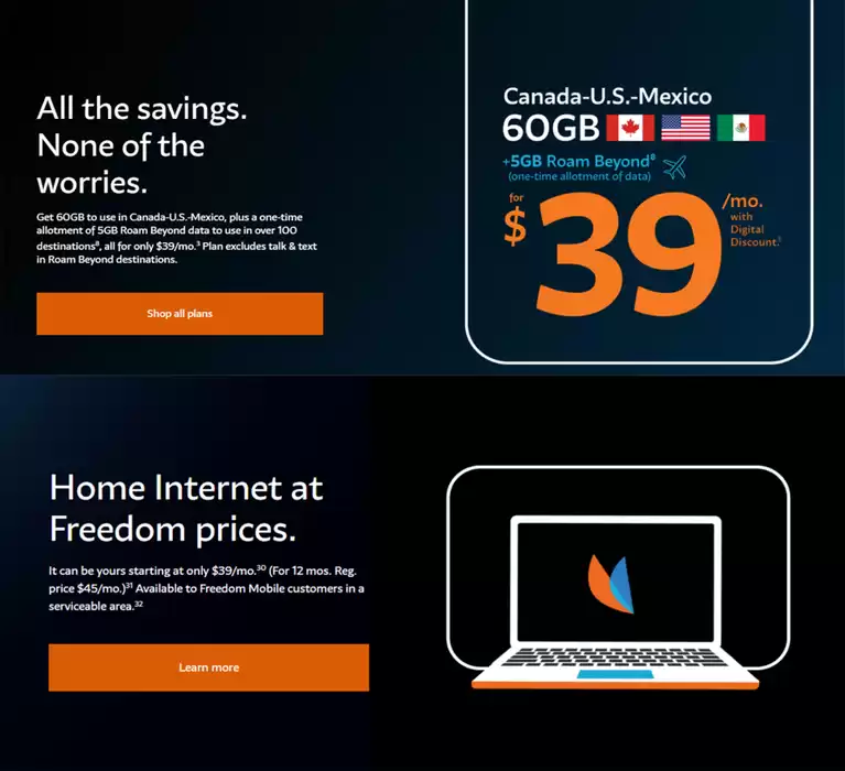 Freedom Mobile catalogue in Toronto | Current deals and offers | 2025-03-05 - 2025-03-19