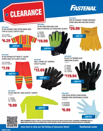 Fastenal catalogue in Vaughan | Clearance | 2025-03-05 - 2025-03-31