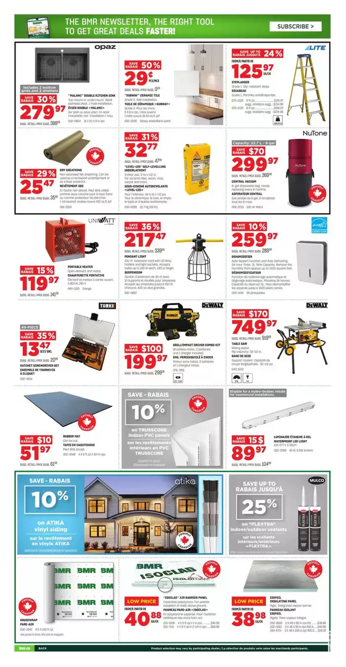 BMR catalogue | Current deals and offers | 2025-03-06 - 2025-03-12