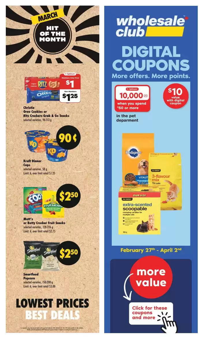 Wholesale Club catalogue in Richmond Hill | Wholesale Club Weekly ad | 2025-03-06 - 2025-03-26