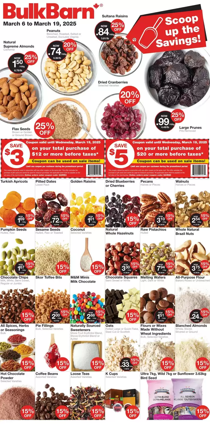 Bulk Barn catalogue in Burlington | Bulk Barn Weekly ad | 2025-03-06 - 2025-03-12