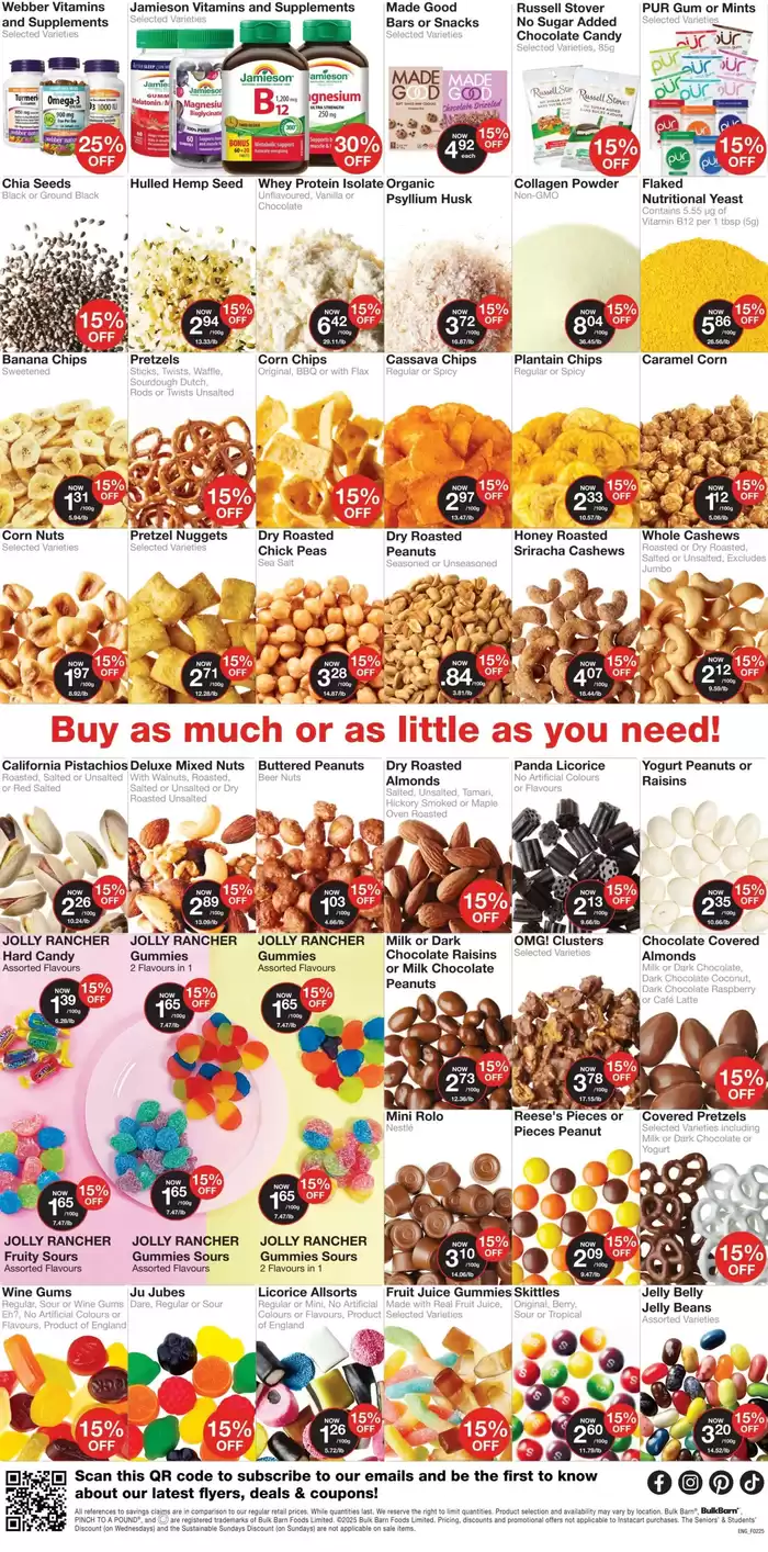 Bulk Barn catalogue in Burlington | Bulk Barn Weekly ad | 2025-03-06 - 2025-03-12